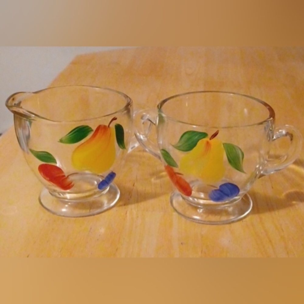 Vintage Sugar/Creamer Set